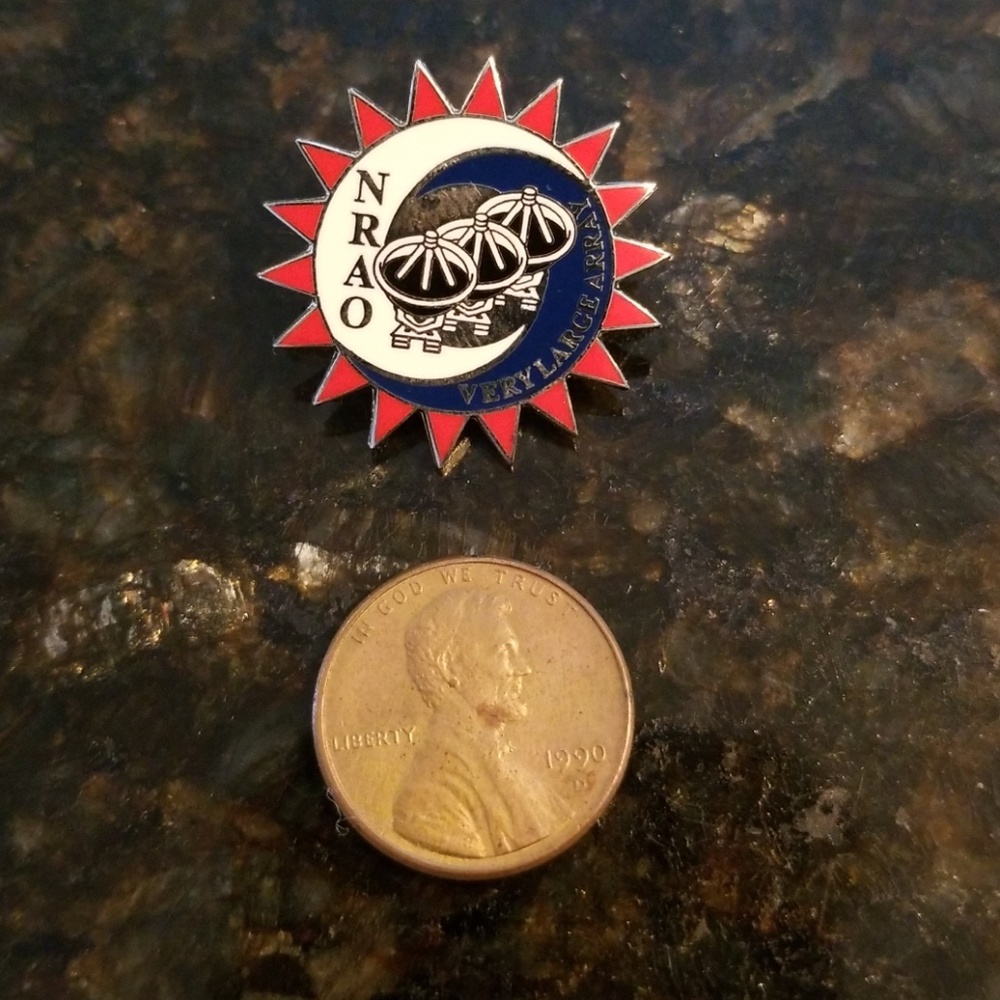 NARO astronomy observatory pin